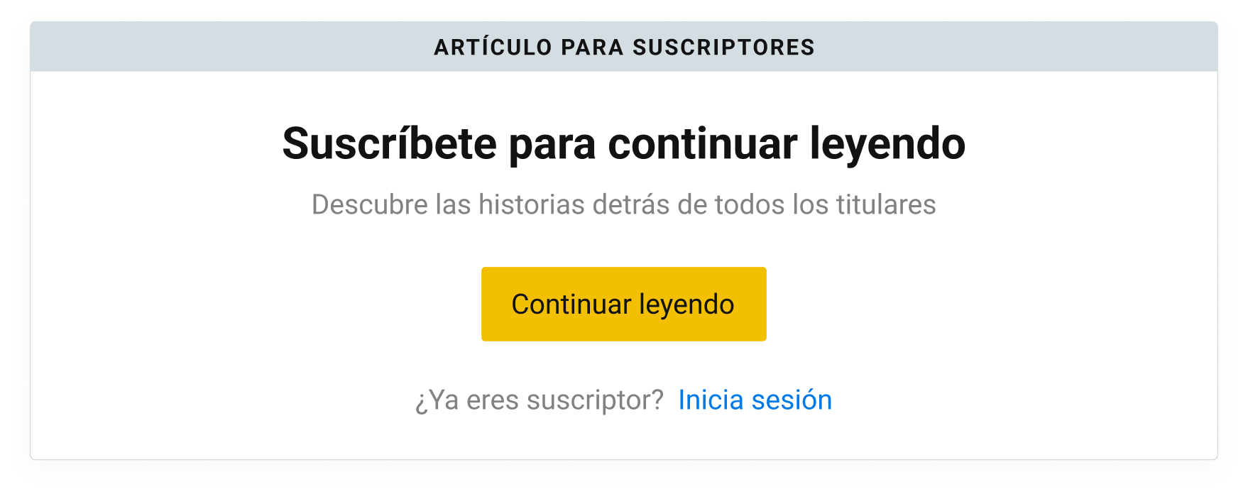 Transactional paywall design focused on direct conversion